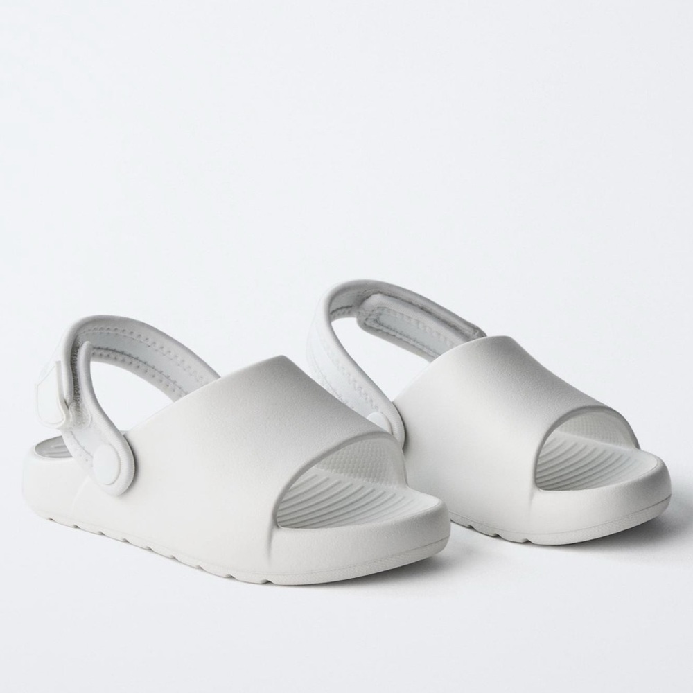 Zara Kids White Water Shoes